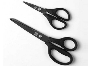 مجموعه قیچی کاغذ 2 عددی شیائومی Heat-Plated Titanium Stationery Scissors Combination HU0030