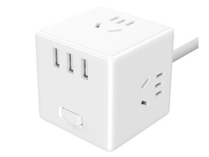 چند راهی مکعبی دارای سیم میجیا شیائومی Xiaomi Mijia Cube Shape Socket Power Converter