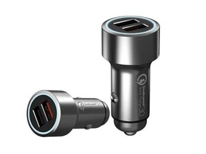 شارژر فندکی شارژ سریع دو پورت 70mai Midrive CC02 QC3.0 Car Charger