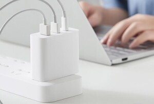 شارژر دیواری فست شارژ شیائومی Xiaomi 65W AD653 USB-A & USB-C Wall Charger