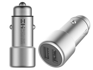 شارژر فندکی سریع دو پورت شیائومی Xiaomi ZMI AP821 Car Charger