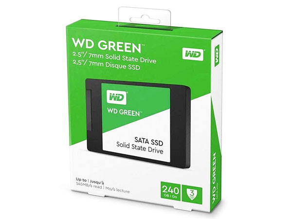 حافظه SSD وسترن دیجیتال Green ظرفیت 240 گیگابایت