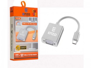 تبدیل Type-C به VGA انزو مدل TC-55