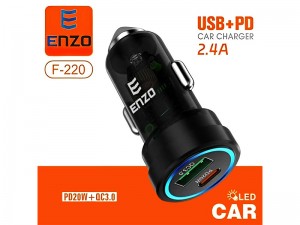 شارژر فندکی 20 وات انزو ENZO PD F-220