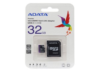 رم میکرو ۳۲ گیگ ای دیتا ADATA Premier C10 U1 80MB/s + خشاب