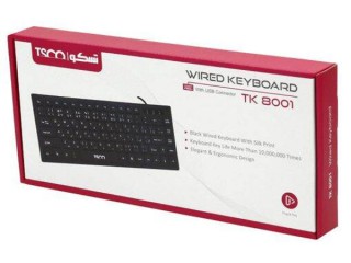 مینی کیبورد سیمی تسکو مدل TSCO TK 8001