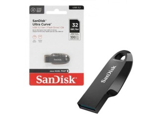 فلش 32 گیگ سن دیسک مدل USB3.2 Ultra Curve