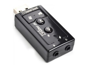 کارت صدا7.1 کاناله USB اکسترنال XP مدل U31E