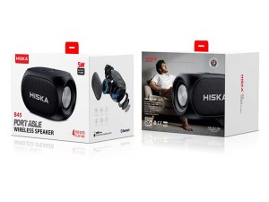 اسپیکر بلوتوثی رم و فلش خور Hiska B45