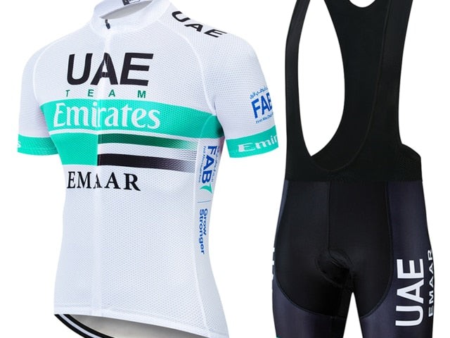 لباس ست شرت و پیراهن دوچرخه سواری مدل UAE