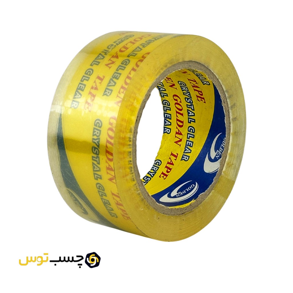 چسب نواری گلدن شیشه ای 5 سانتی 90 یارد