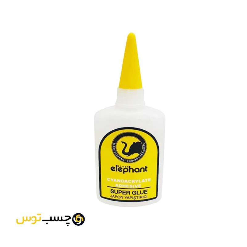 چسب ساندیسی سیانواکریلات الفنت (elephant)  وزن 65 گرم