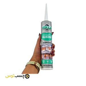 چسب سیلیکون چند منظوره ولگا وزن 300 گرم