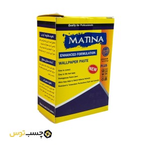 چسب کاغذ دیواری متینا وزن 90‌ گرم