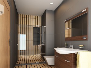 آپارتمان یک خوابه مبله در مکز شهر گیرنه