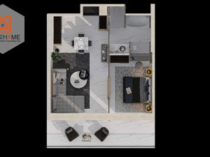 آپارتمان یک خوابه در منطقه لانگ بیچ