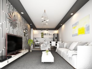 آپارتمان یک خوابه در گیرنه