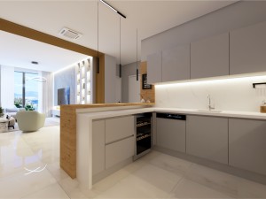 آپارتمان یک خوابه در منطقه اسنتپه