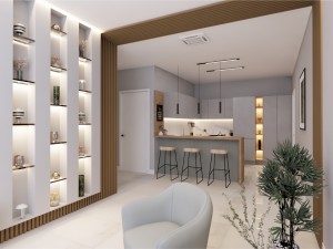 آپارتمان یک خوابه در منطقه اسنتپه