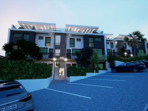 پنت هاوس یک خوابه لافت  با ویو دریا