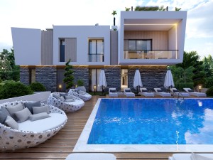 آپارتمان دو خوابه در منطقه آلسانجاک