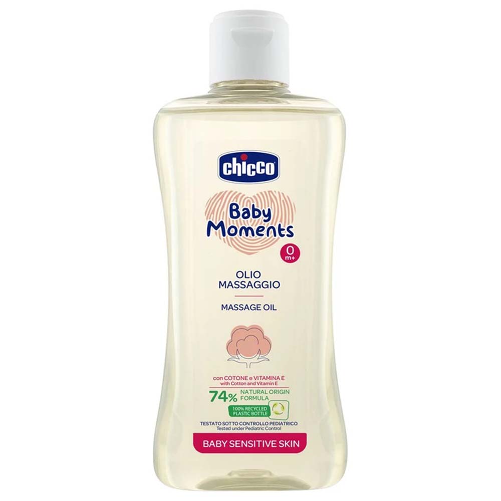 روغن ماساژ کودک %74 چیکو Chicco ظرفیت 200 میلی لیتر