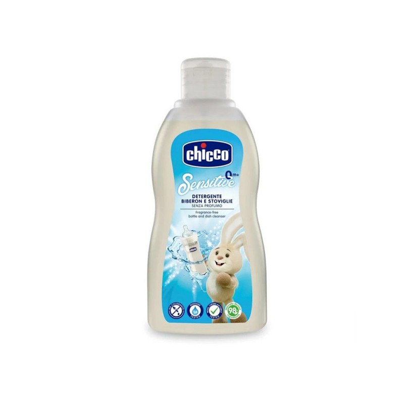 مایع شوینده شیشه شیر و ظروف چیکو Chicco ظرفیت 300 میلی لیتر
