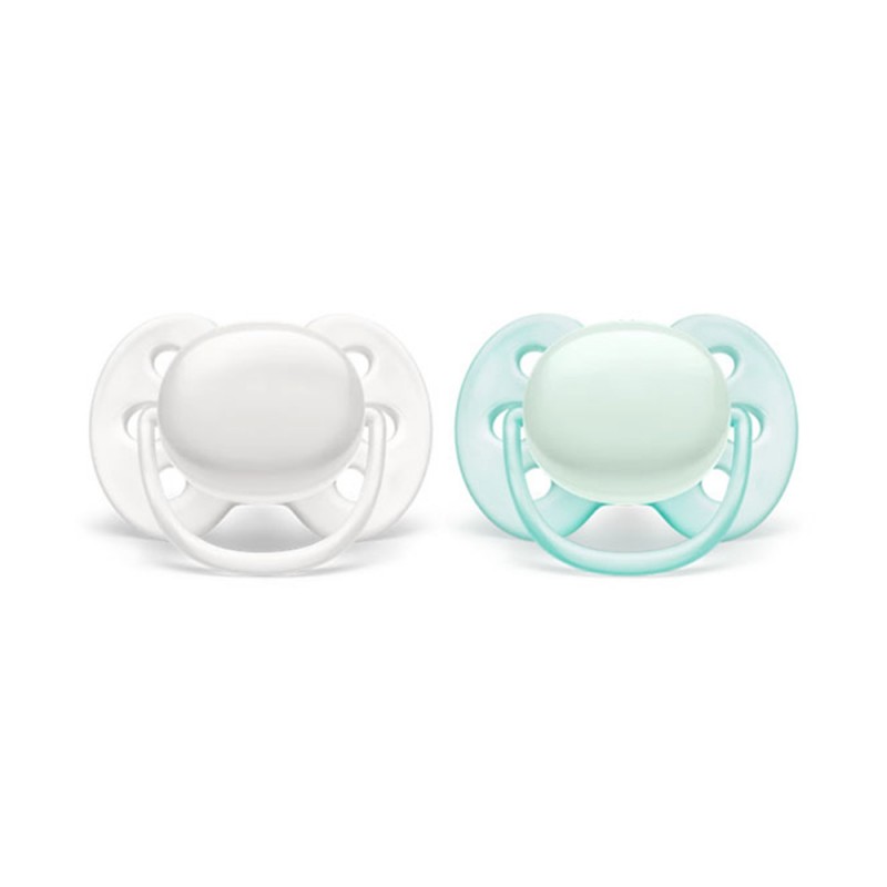 پستانک ارتودنسی 6-0 ماه فیلیپس اونت Philips Avent بسته دو عددی کد SCF210/03
