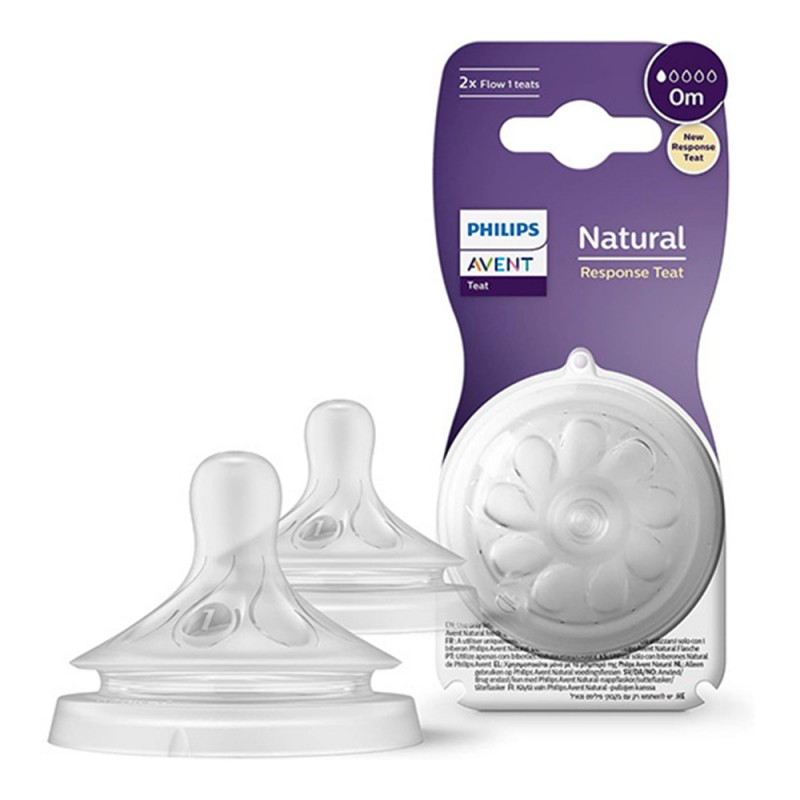 سر شیشه 0 ماه تک قطره فیلیپس اونت Philips Avent سری Natural Response