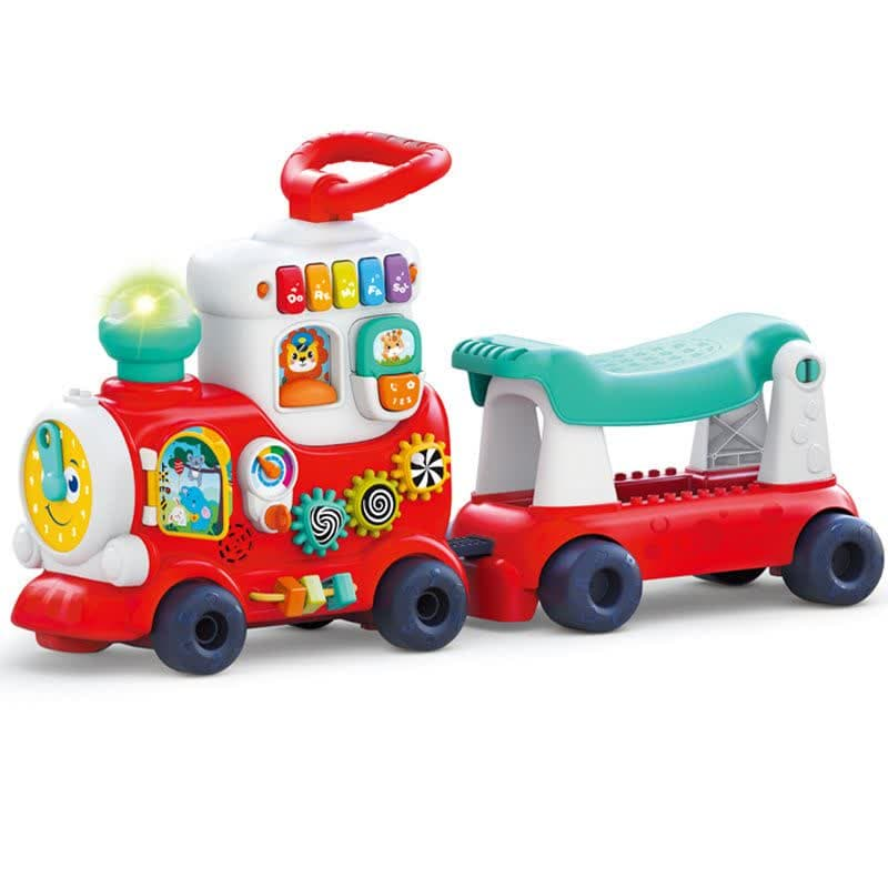 قطار 4 در 1 کودک هولی تویز Huile Toysکد8990