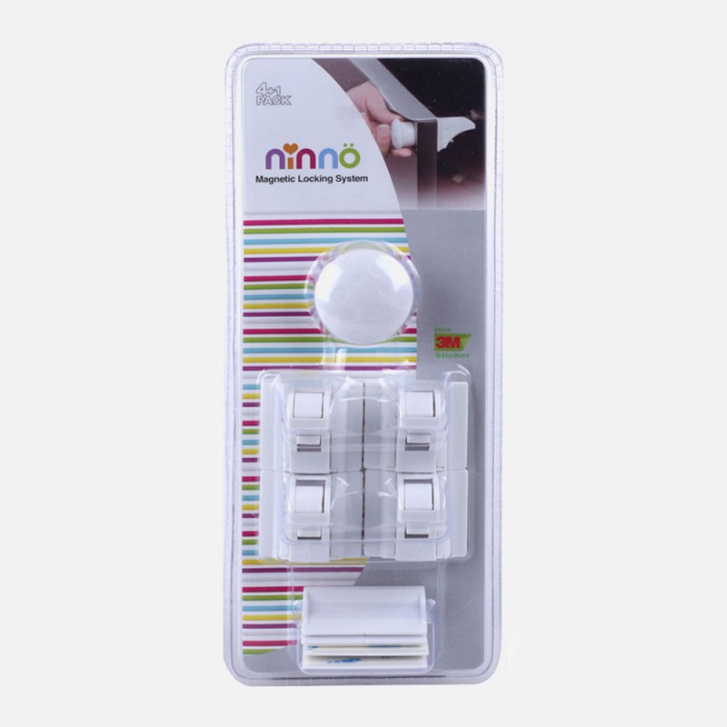 قفل آهن ربایی نینو NINNO بسته 4عددی