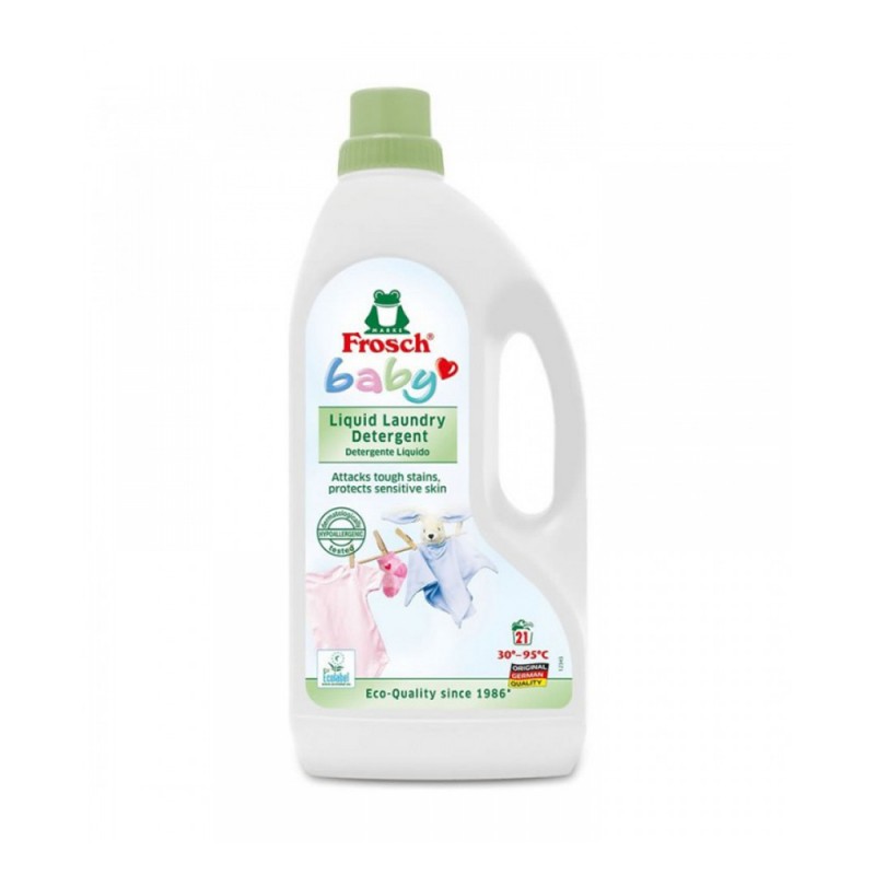 مایع شوینده لباس کودک فرُش Frosch حجم 1.5 لیتری