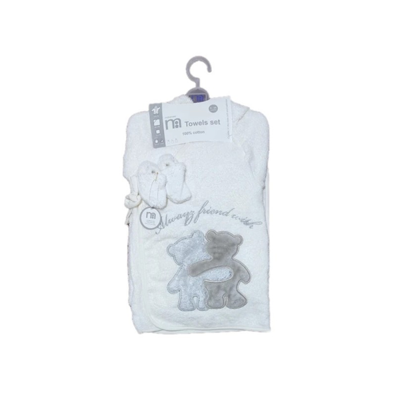 ست حوله نوزاد 5 تکه مادرکر Mothercare طرح خرس