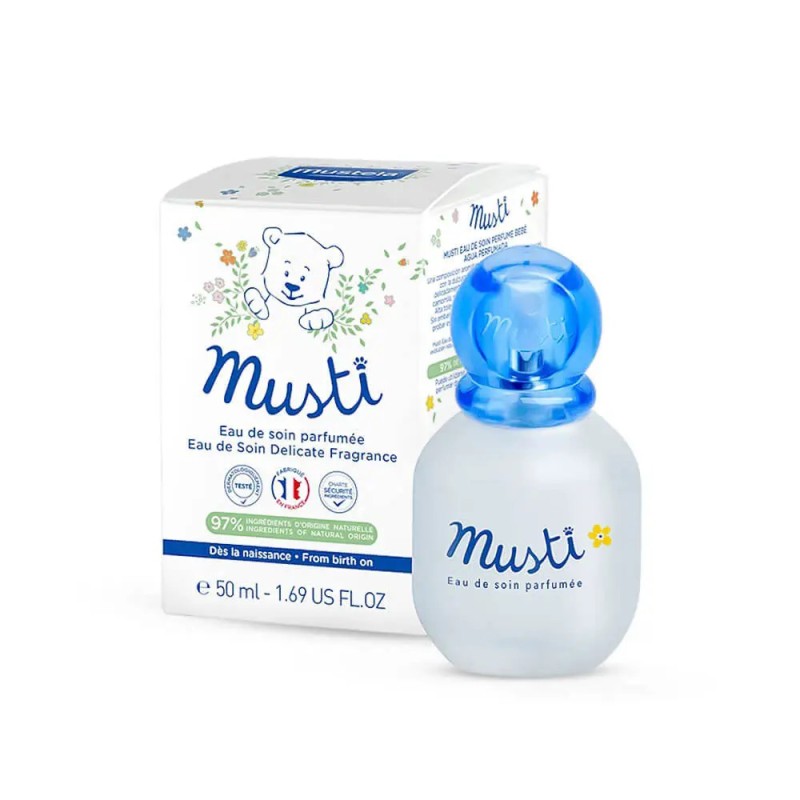 عطر کودک مدل Musti موستلاmustelaحجم 50 میلی لیتر