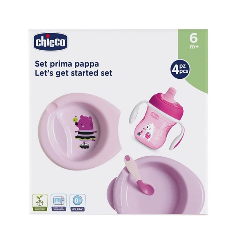 سرویس غذاخوری 4 تکه چیکو chicco