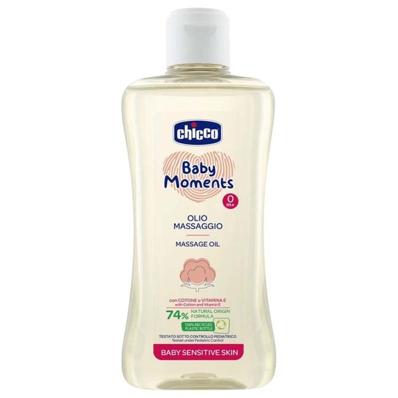 روغن ماساژ کودک %74 چیکو Chicco ظرفیت 200 میلی لیتر