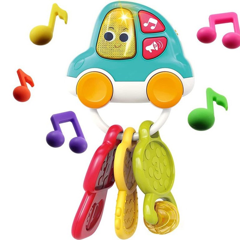 جغجغه دندانگیر موزیکال طرح سوییچ هولی تویز Huile Toys  کد 8996