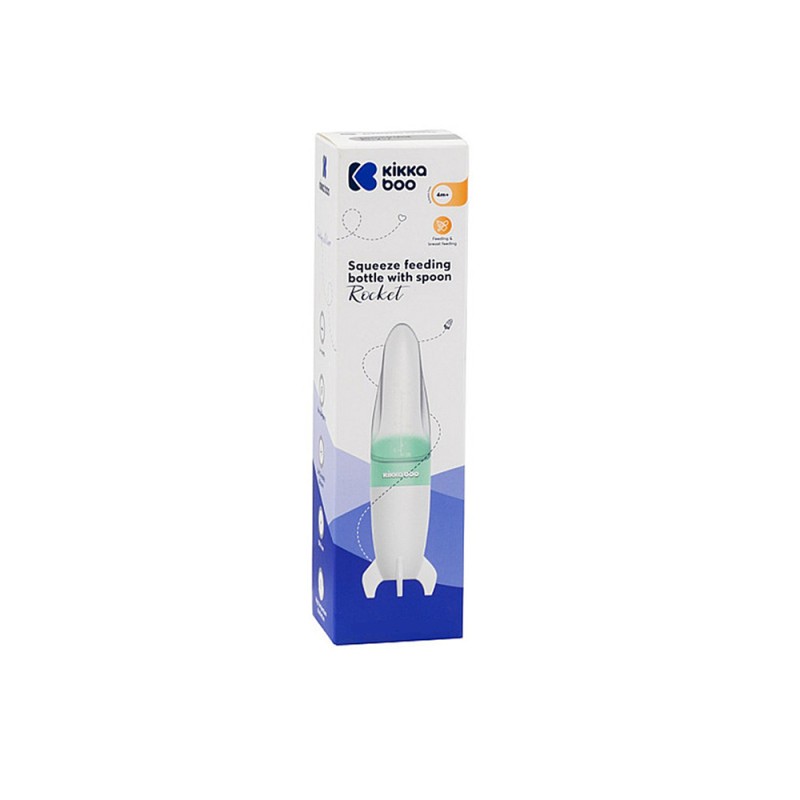 سرلاک خوری کیکابو kikkaboo حجم 90 میلی لیتر مدل Rocket Mint