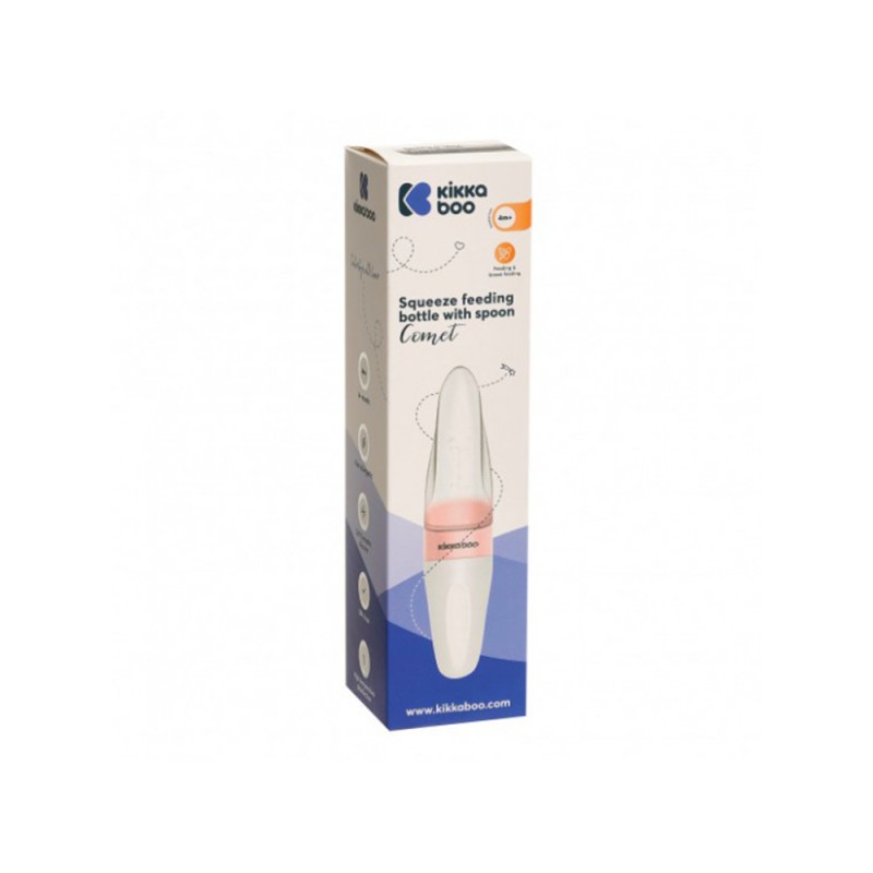 سرلاک خوری کیکابو kikkaboo حجم 90 میلی لیتر مدل  Comet Pink