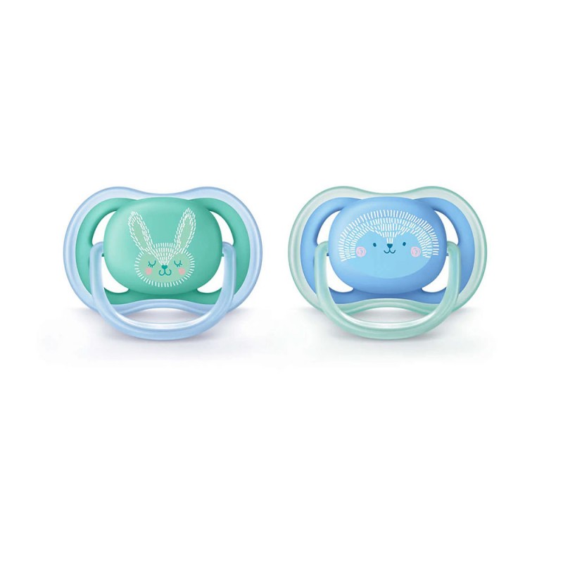 پستانک ارتودنسی  18-6 ماه فیلیپس اونت Philips Avent بسته دو عددی  SCF344/23