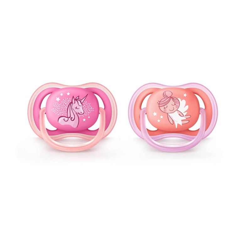 پستانک ارتودنسی  18-6 ماه فیلیپس اونت Philips Avent بسته دو عددی  SCF345/22