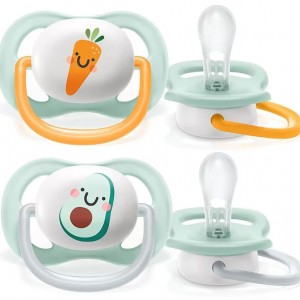 پستانک ارتودنسی 6-0 ماه فیلیپس اونت Philips Avent بسته دو عددی کد SCF080/09