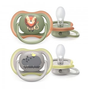 پستانک ارتودنسی  18-6 ماه فیلیپس اونت Philips Avent بسته دو عددی  SCF085/18-19