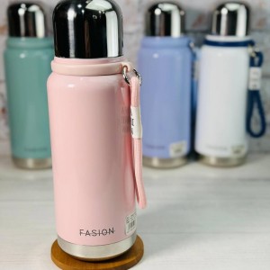 فلاسک استیل پاستلی بچه گانه فشن Fasion حجم 680 میلی لیتر