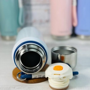 فلاسک استیل پاستلی بچه گانه فشن Fasion حجم 680 میلی لیتر