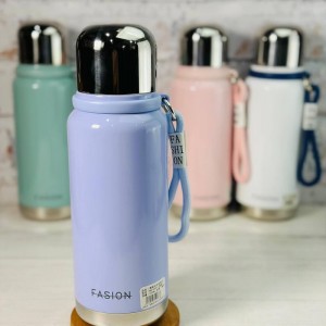 فلاسک استیل پاستلی بچه گانه فشن Fasion حجم 680 میلی لیتر