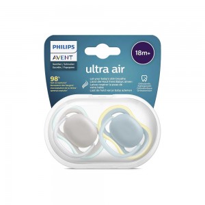 پستانک ارتودنسی 18+ ماه فیلیپس اونت Philips Avent بسته دو عددی  SCF349/01