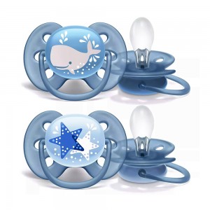 پستانک ارتودنسی  18-6 ماه فیلیپس اونت Philips Avent بسته دو عددی  SCF228/01
