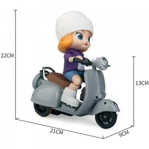 اسباب بازی دختر موتور سوار Motor Tide Flow Car