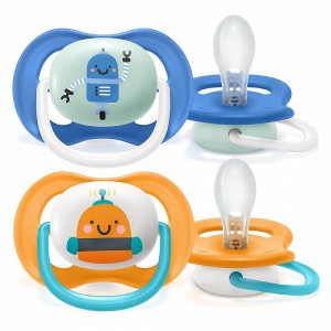 پستانک ارتودنسی  18-6 ماه فیلیپس اونت Philips Avent بسته دو عددی  SCF080/10